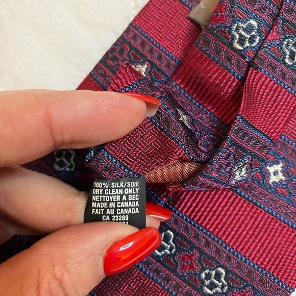 Christian Dior 100% silk tie - Picture 4 of 4